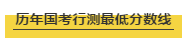 國考行測各個(gè)模塊考多少分才能進(jìn)面試？